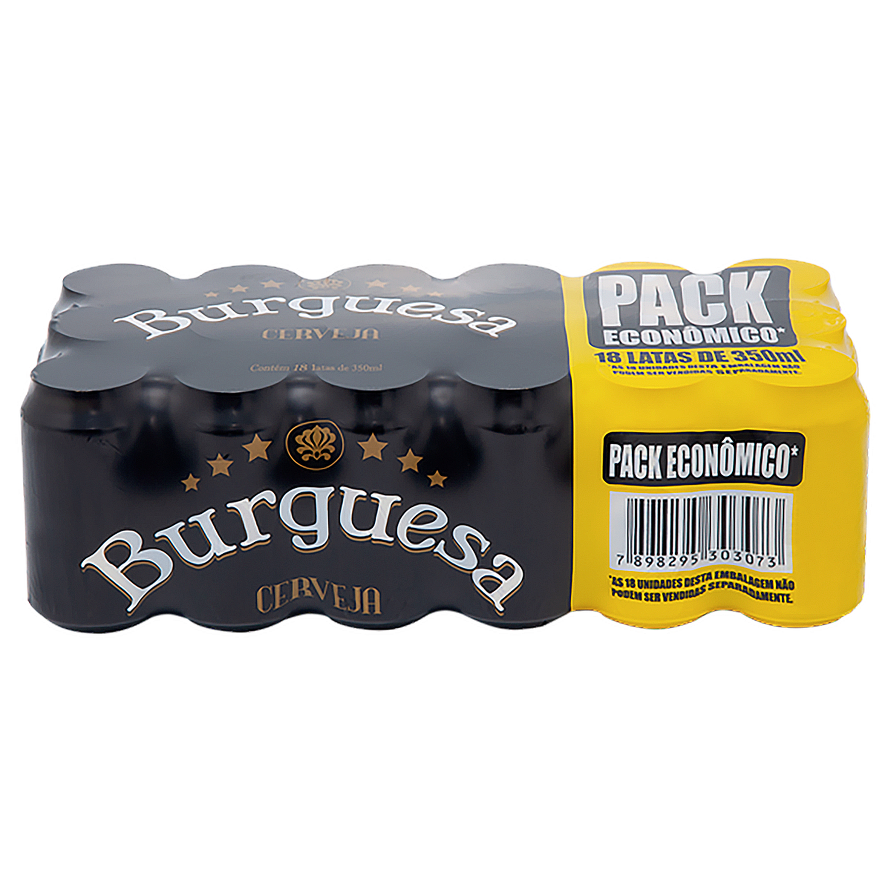 Cerveja Burguesa Lata 350ml - Pack C/18 Unidades