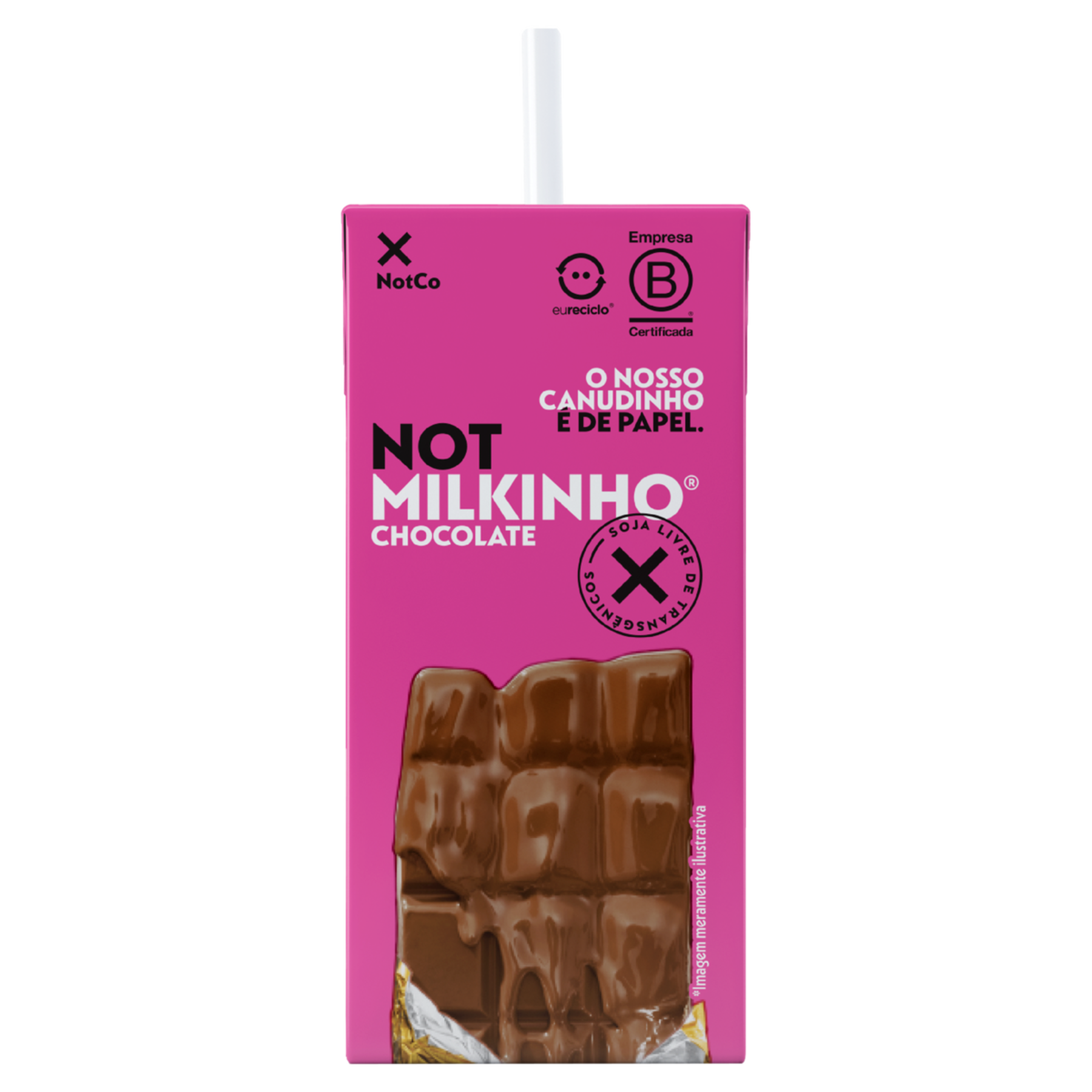 Bebida Vegetal Chocolate Not Milkinho Caixa 200ml