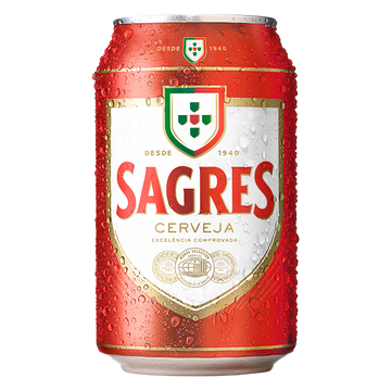 Cerveja Malte Sagres Lata 330ml