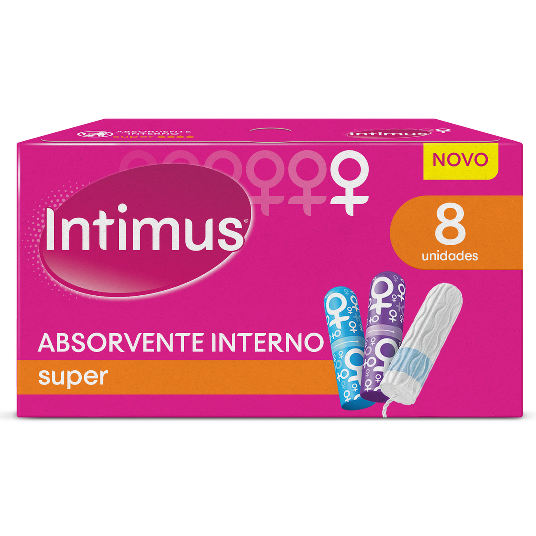 Absorvente Interno Super Intimus Caixa 8 Unidades