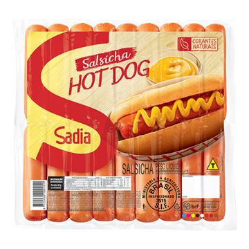 Salsicha Hot Dog Sadia aprox. 525g