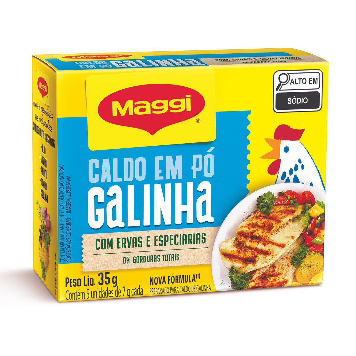 Caldo de Galinha Maggi em P&oacute; 35g