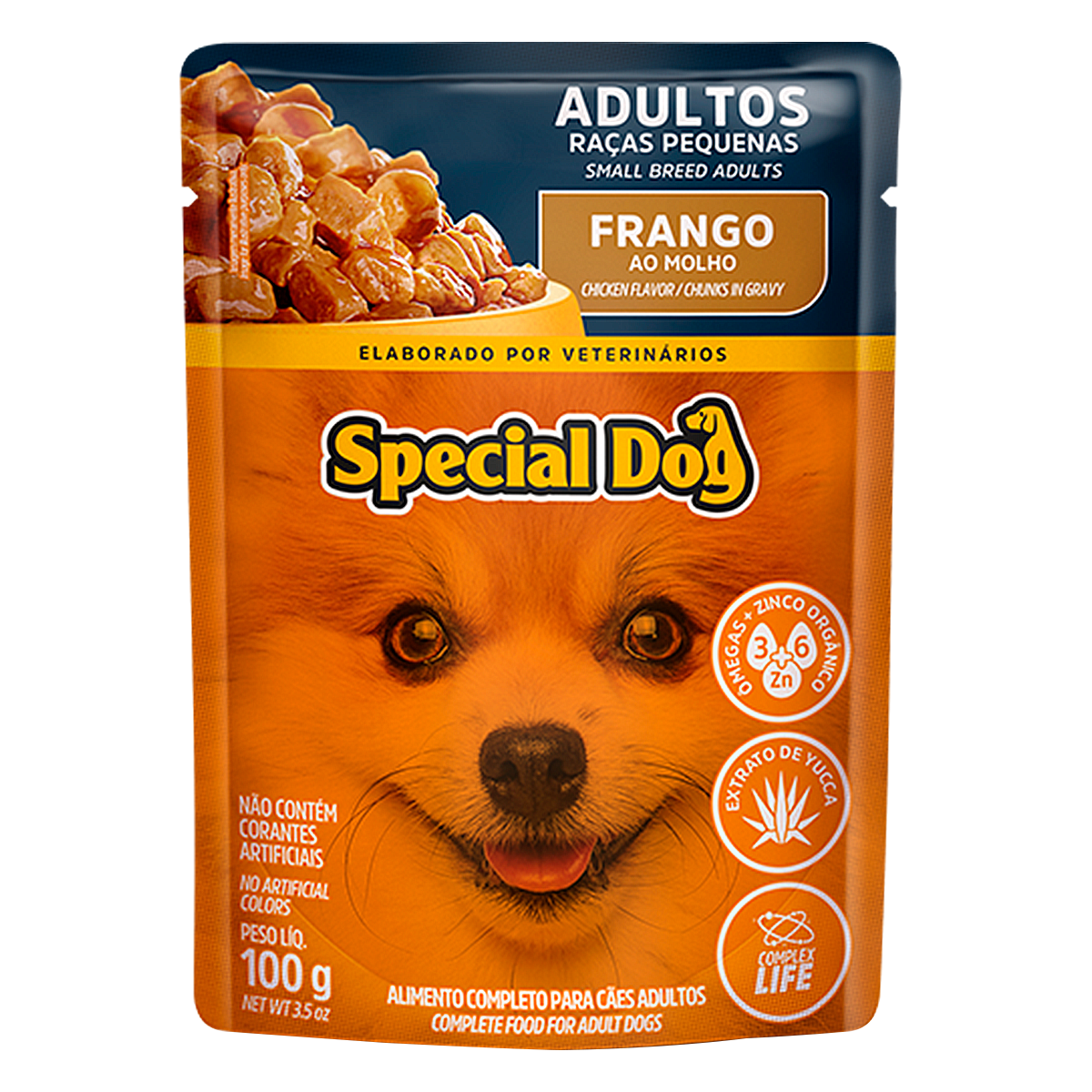 Alimento para C&atilde;es Adultos Cordeiro Special Dog Sach&ecirc; 100g