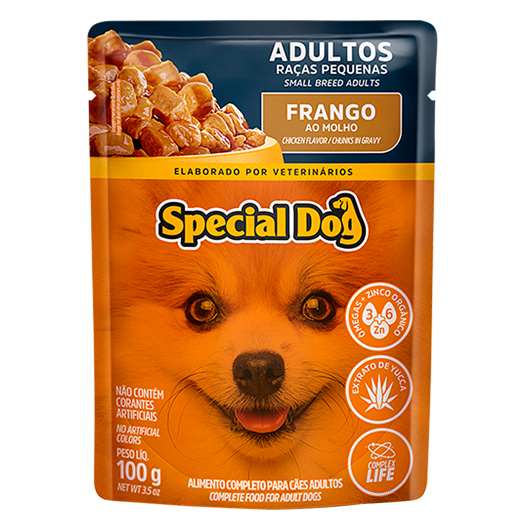 Alimento para C&atilde;es Adultos Cordeiro Special Dog Sach&ecirc; 100g