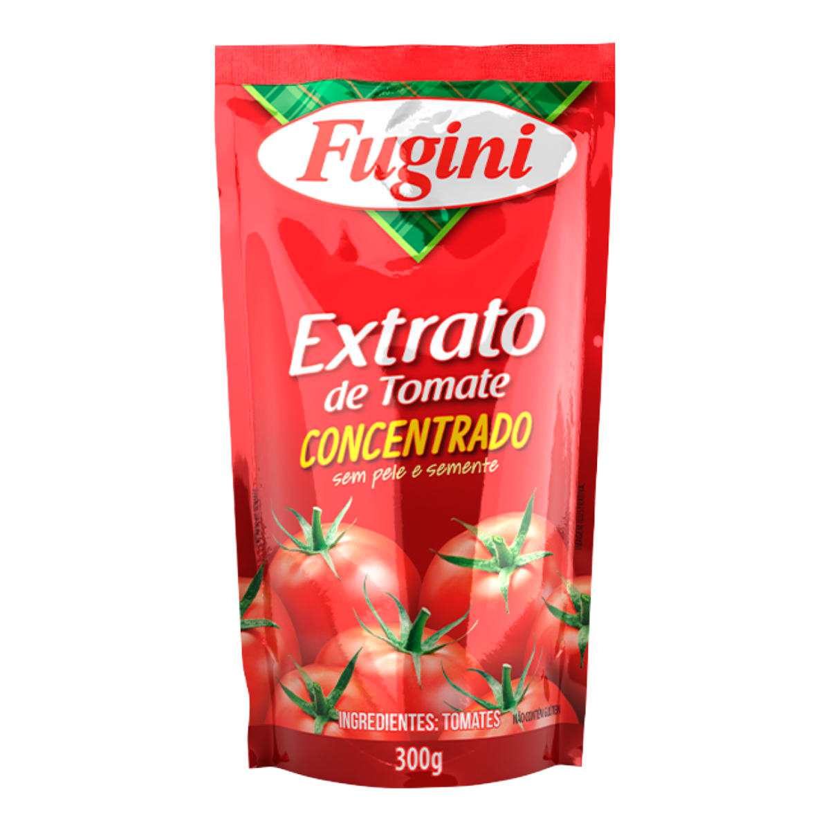 Extrato de Tomate Concentrado Fugini 300g