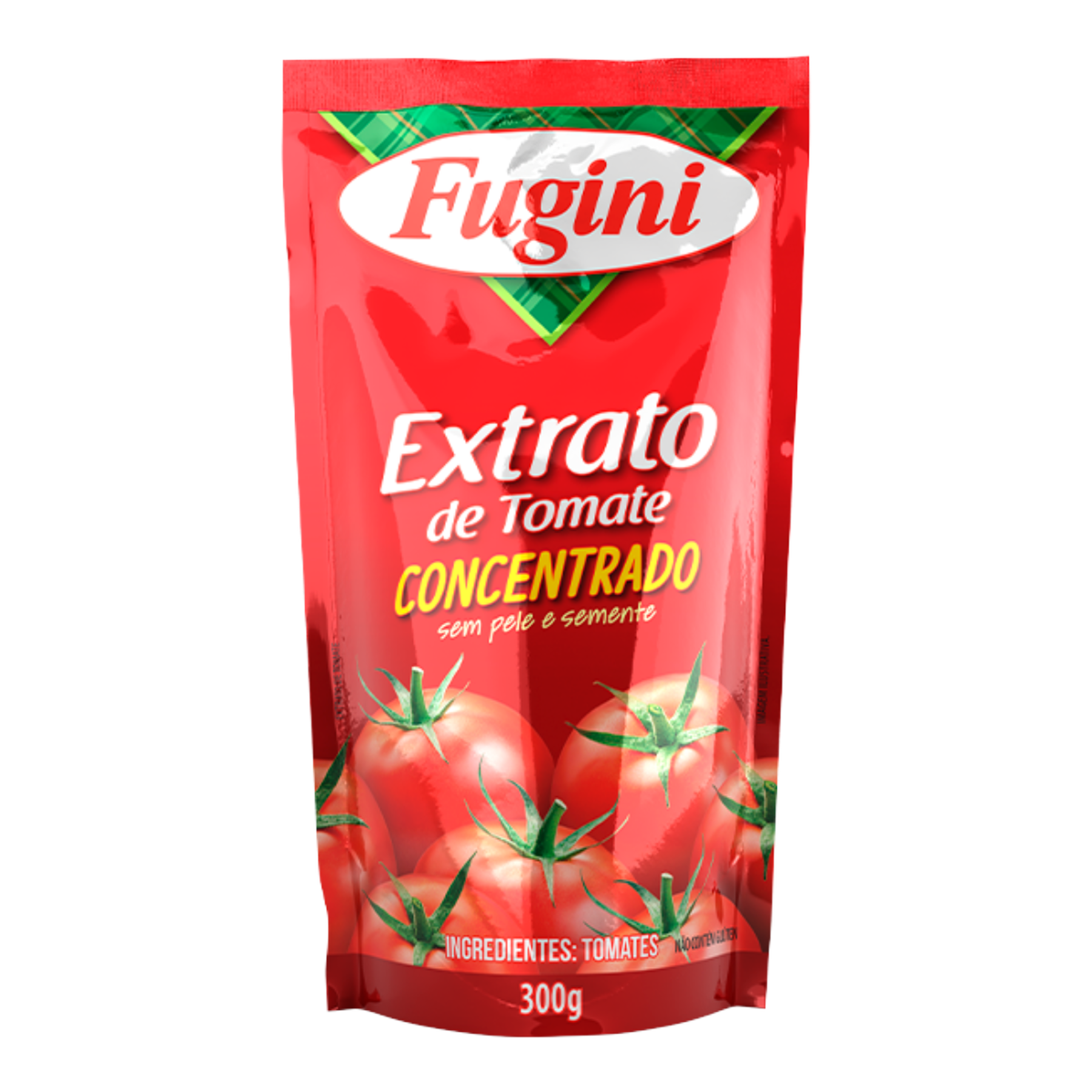 Extrato de Tomate Concentrado Fugini 300g