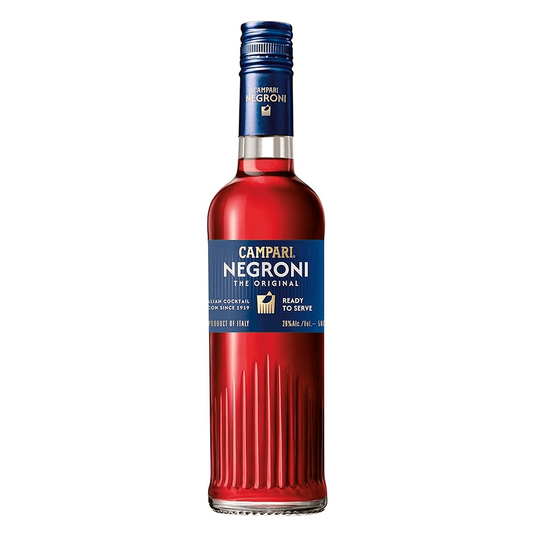 Coquetel Alco&oacute;lico Negroni Campari Garrafa 500ml