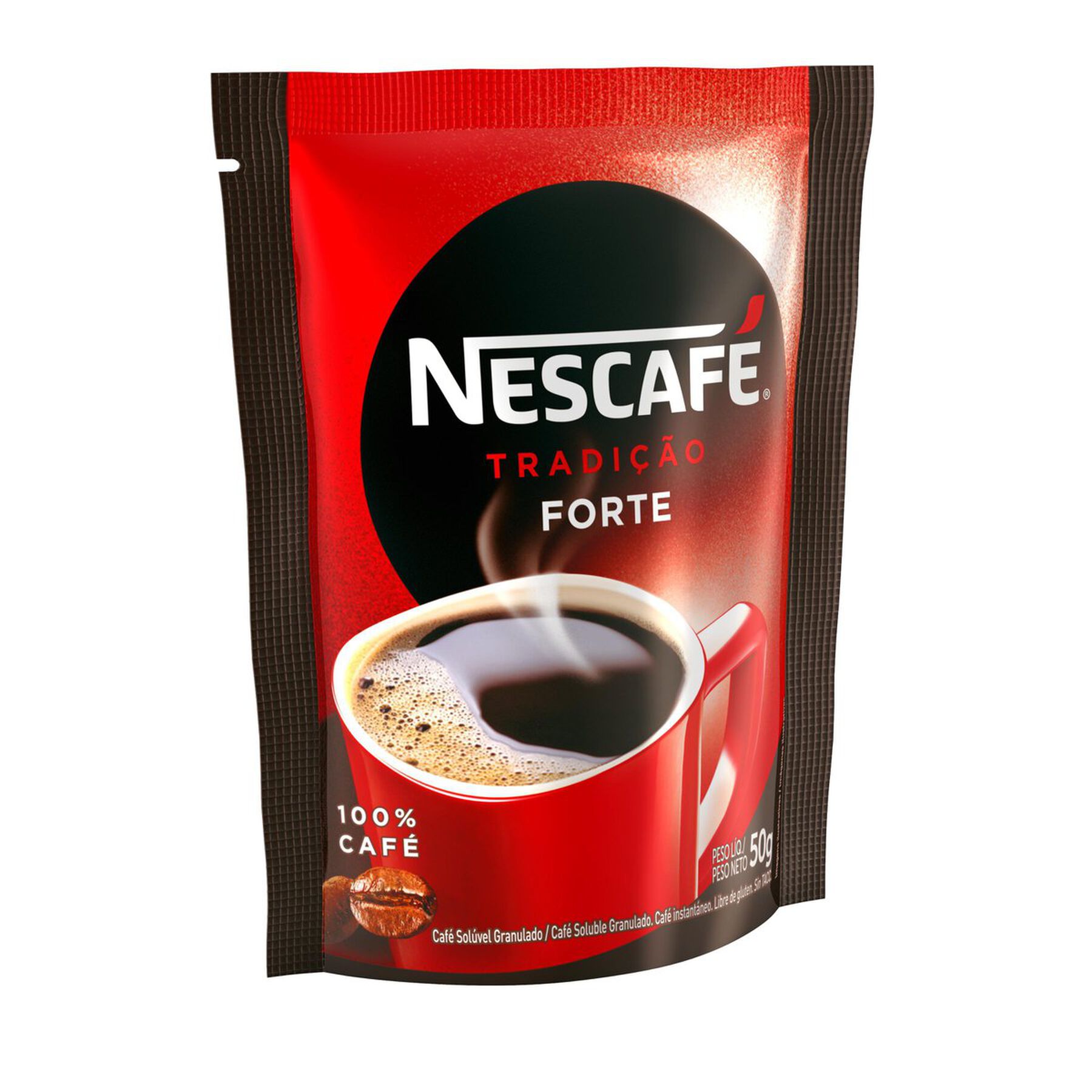 Café Solúvel Forte Nescafé Tradição Sachê 50g