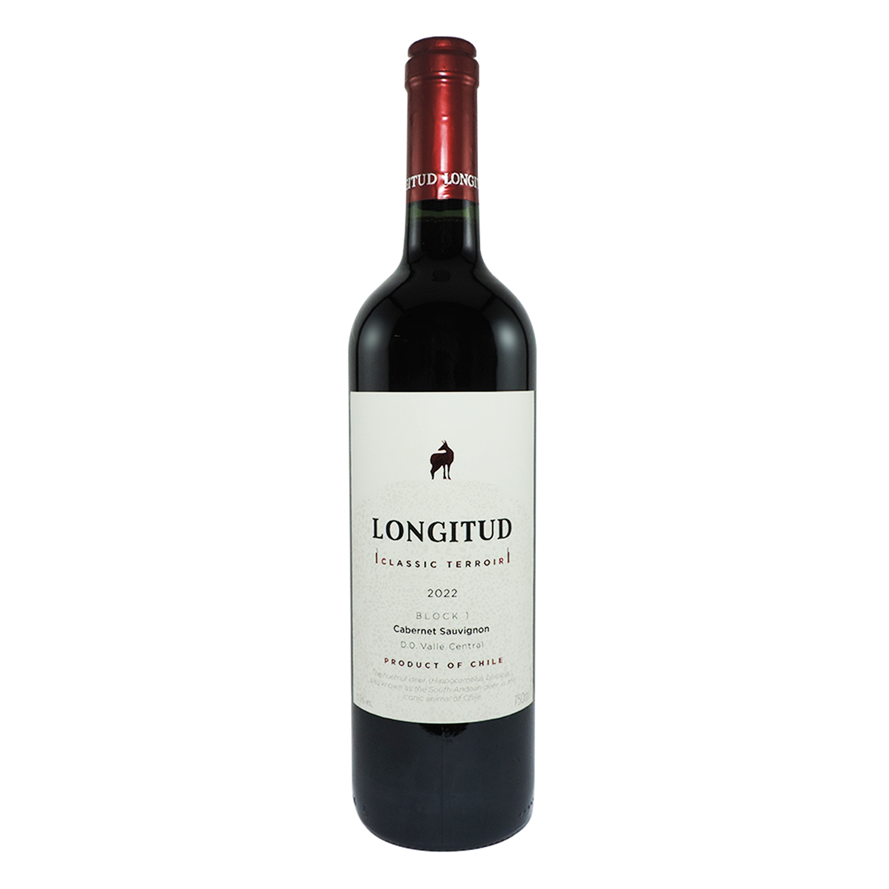 Vinho Tinto Cabernet Sauvignon Longitud Garrafa 750ml