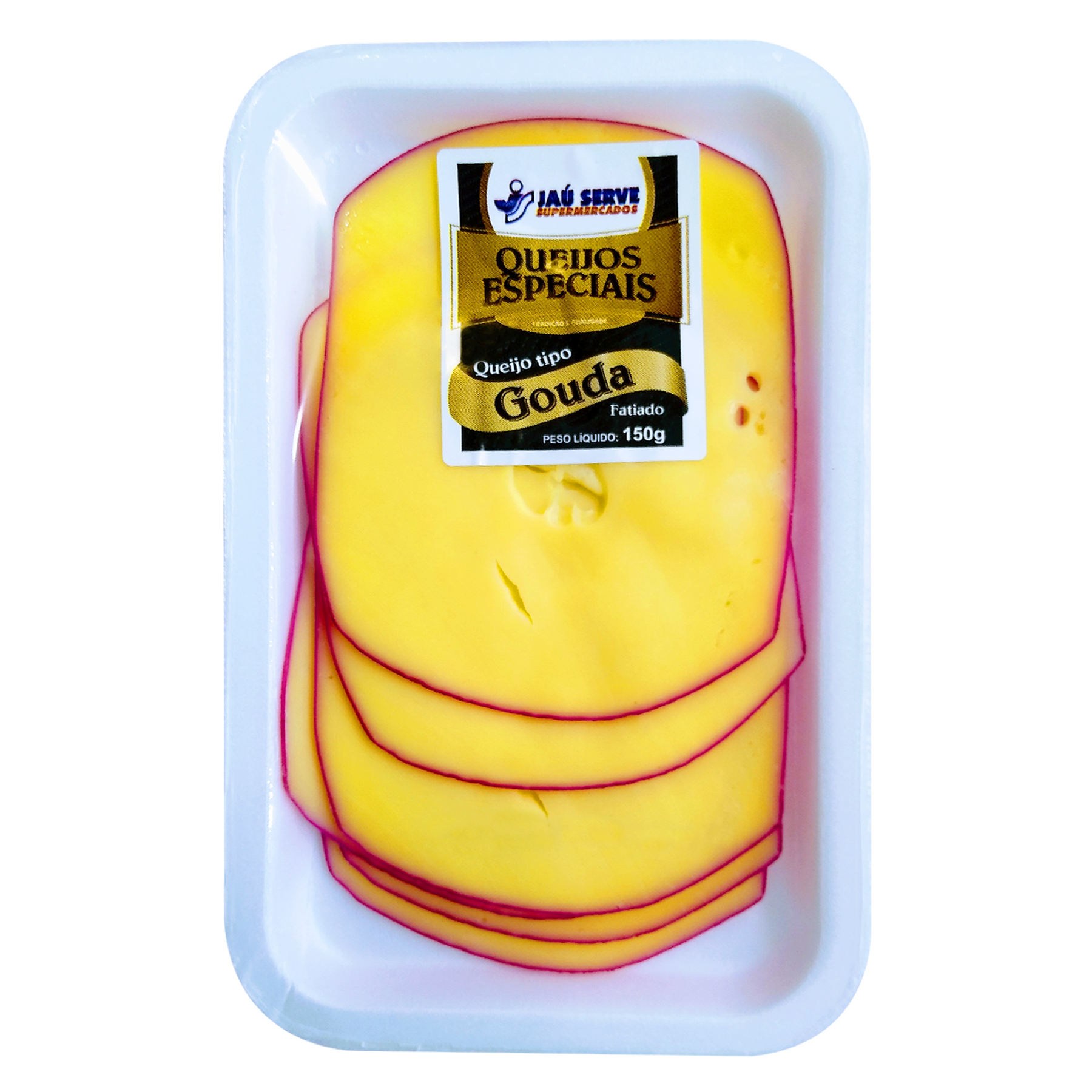 Queijo Gouda Jaú Serve Fatiado 150g