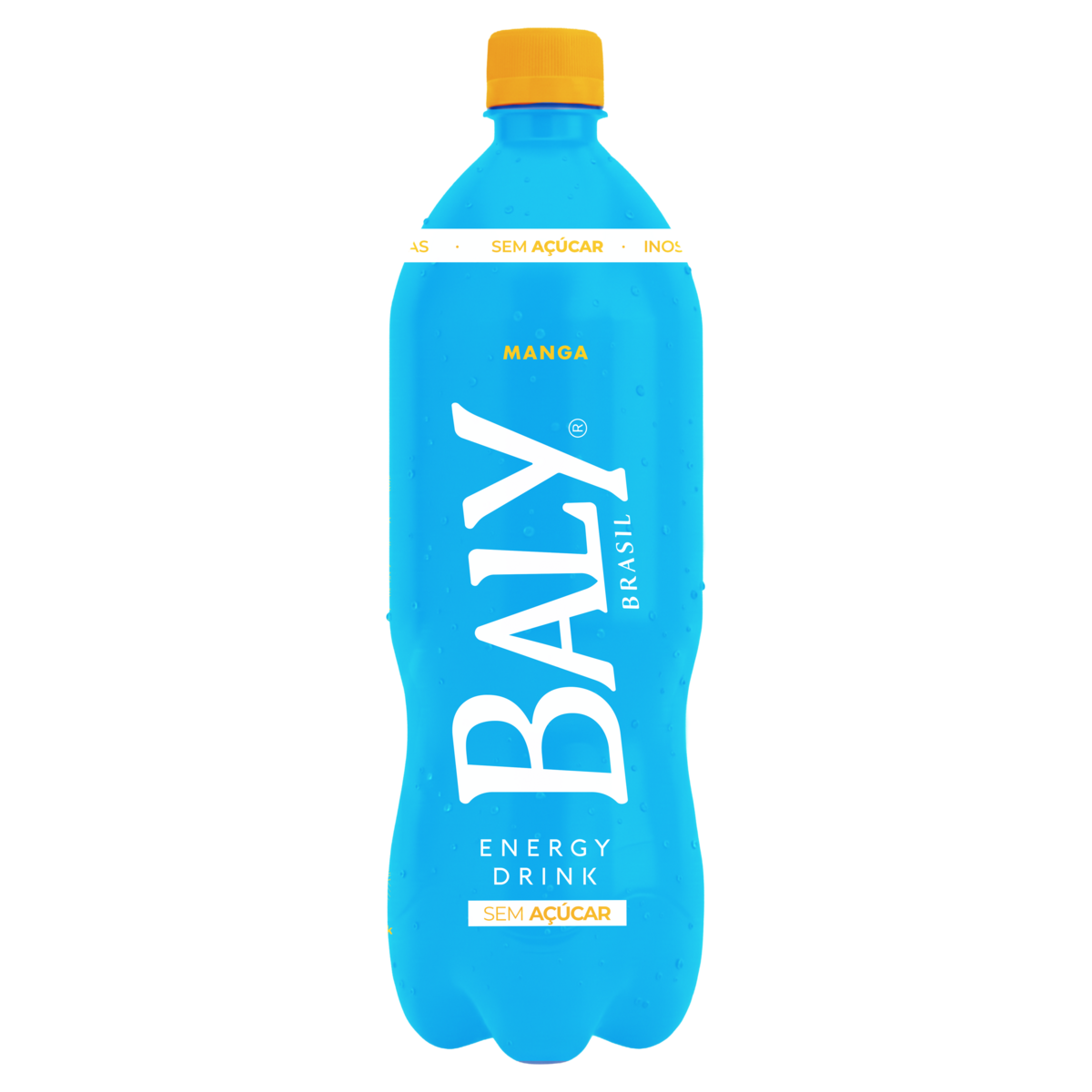 Energ&eacute;tico Manga Sem A&ccedil;&uacute;car Baly Garrafa 1l