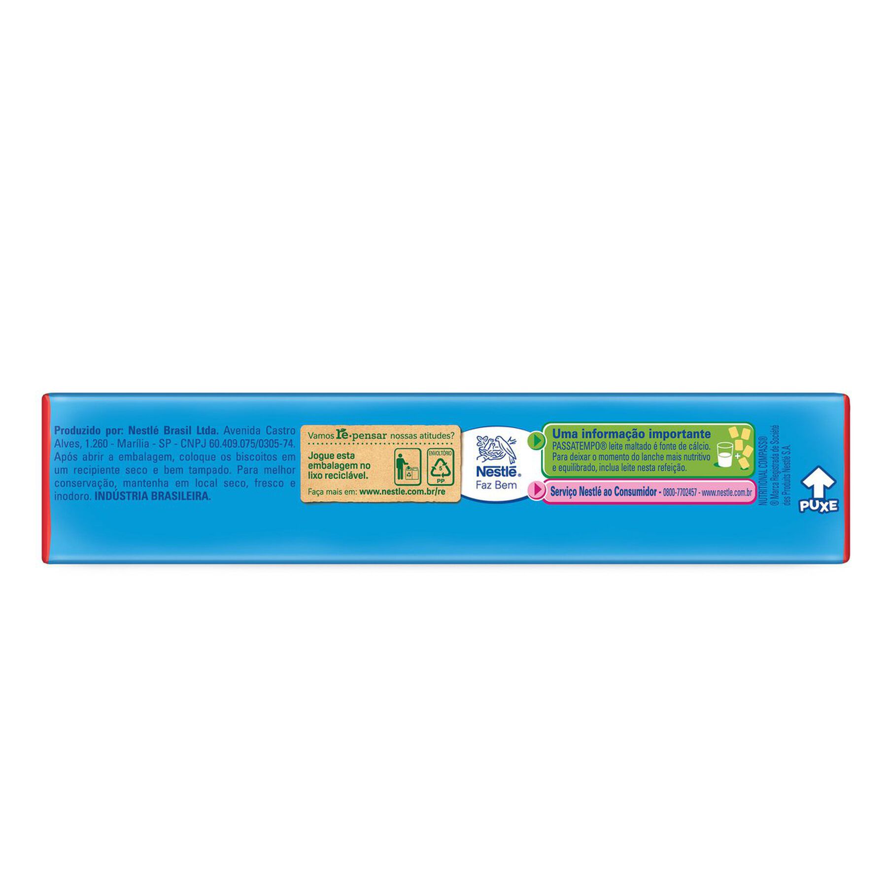 Biscoito Leite Maltado Passatempo Nestlé 150g