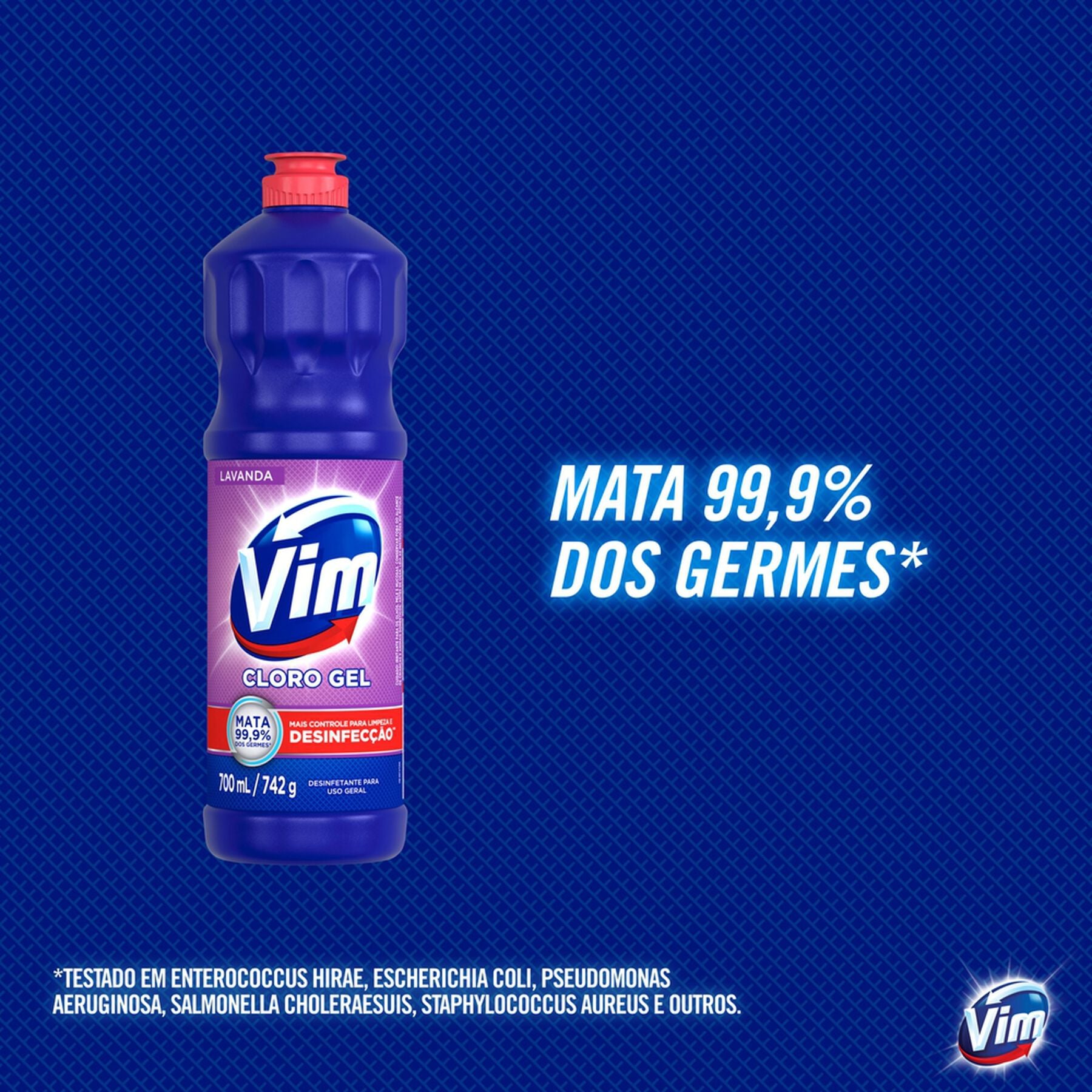 Desinfetante Multiuso Cloro Gel Lavanda Vim Frasco 700ml