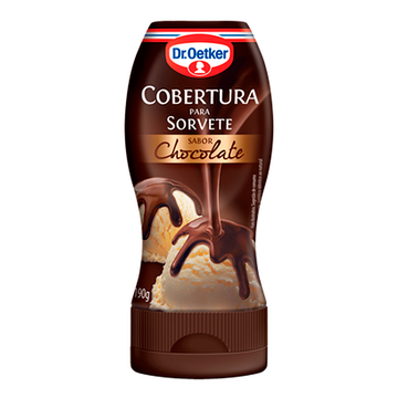 Cobertura para Sorvete Chocolate Dr. Oetker 190g