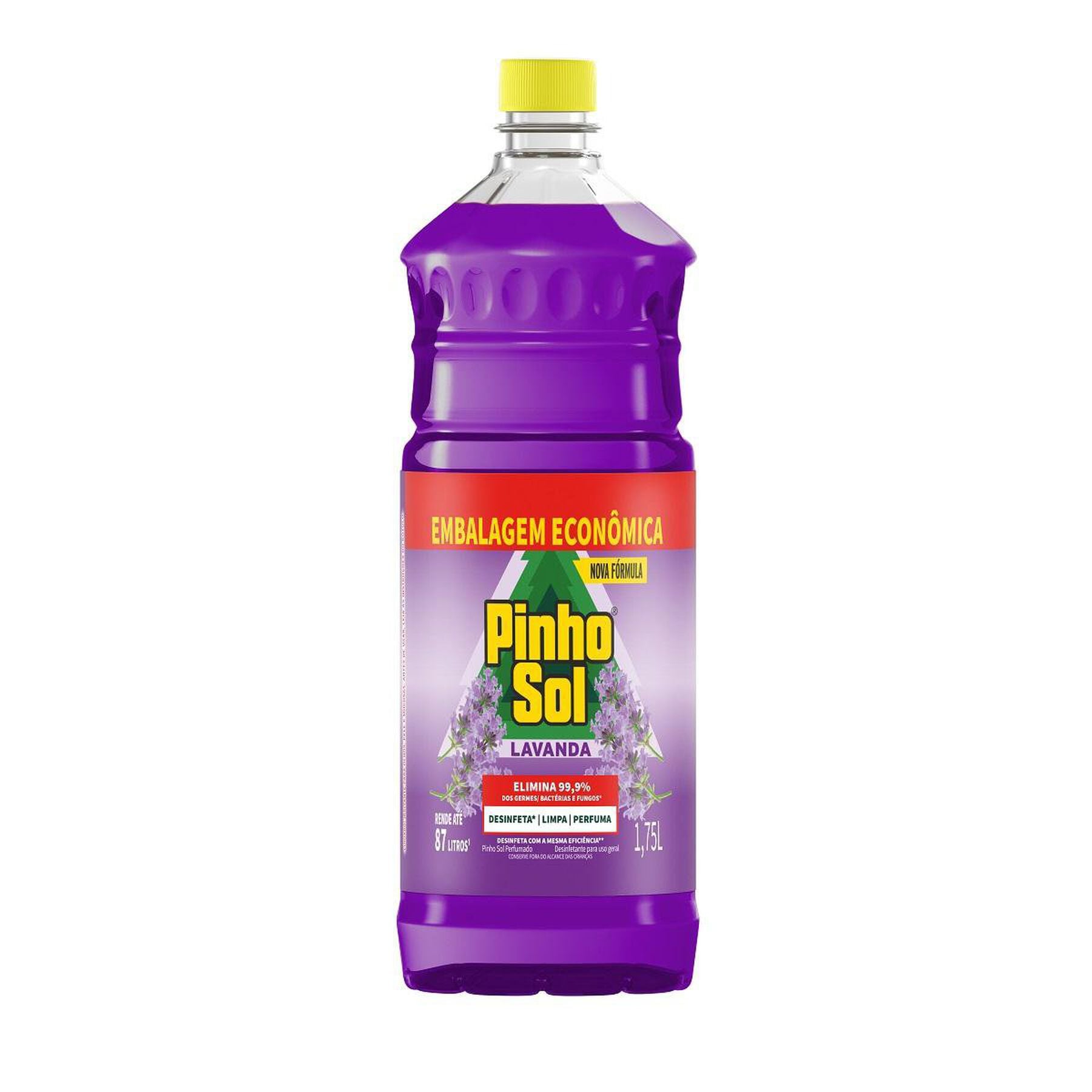 Desinfetante Uso Geral Lavanda Pinho Sol Frasco 1,75l - Embalagem Econ&ocirc;mica&nbsp;