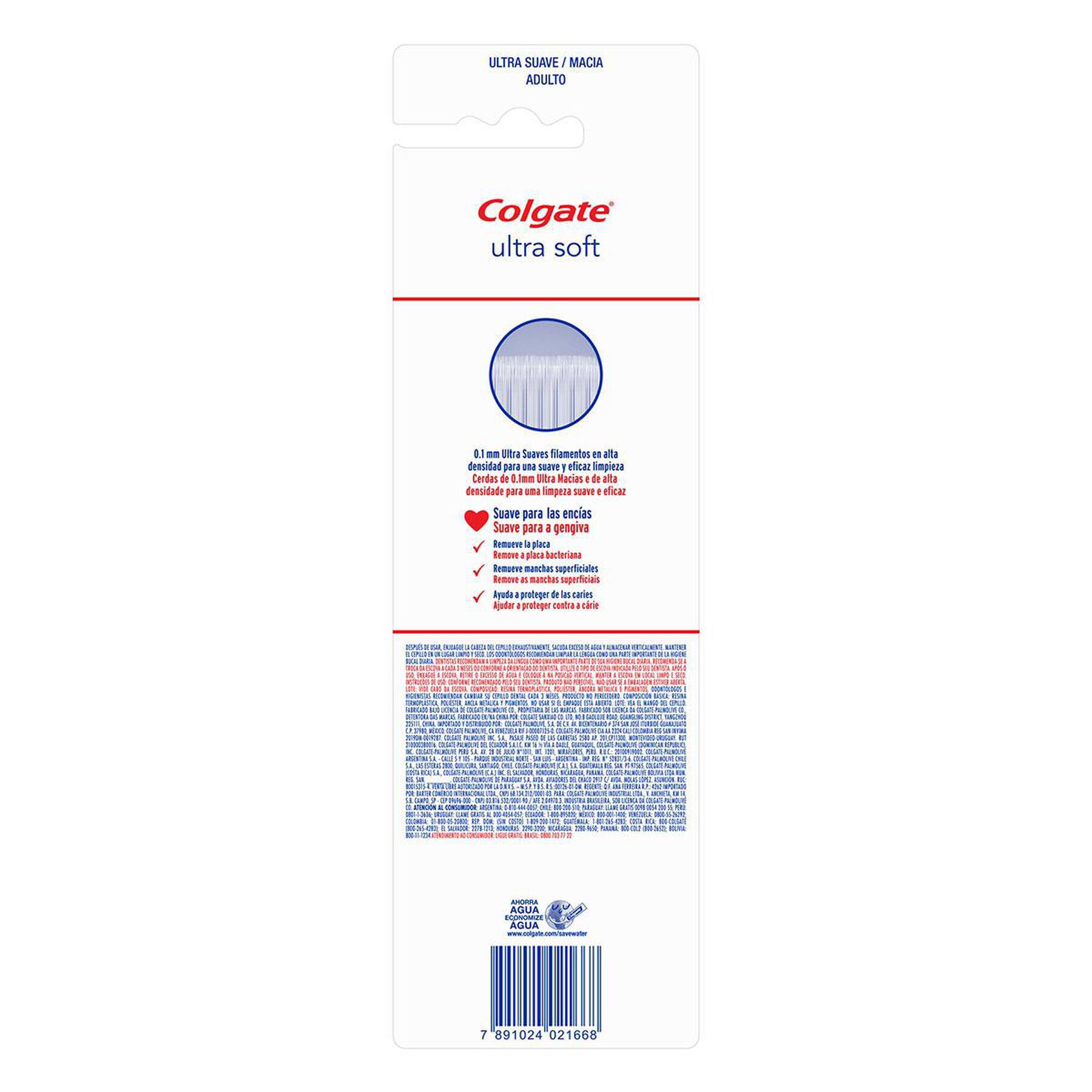 Escova Dental Ultra Macia Soft Powerful Colgate C/2 Unidades&nbsp;