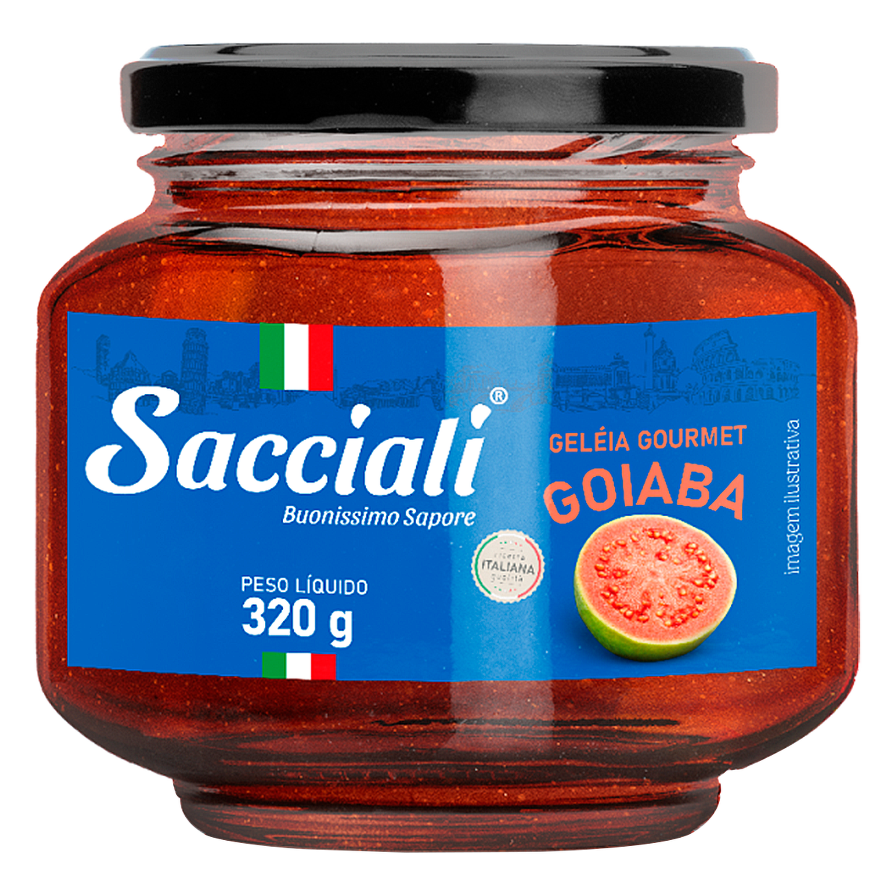 Geleia de Goiaba Sacciali 320g