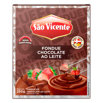 Fondue de Chocolate ao Leite São Vicente 250g