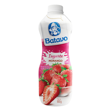 Iogurte Morango Batavo Garrafa 900g