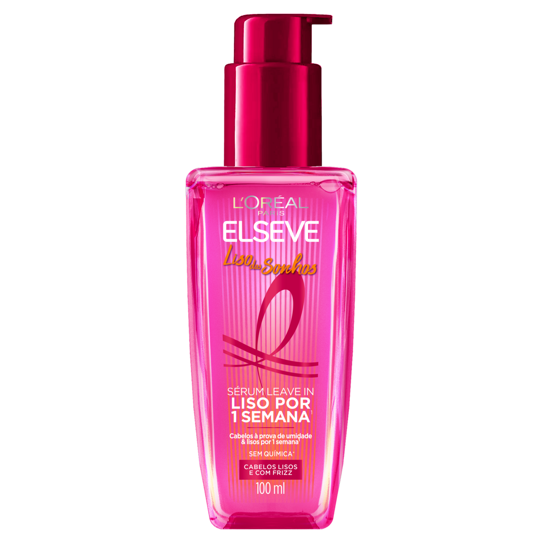 S&eacute;rum Leave In Liso dos Sonhos Elseve L'or&eacute;al Paris Frasco 100ml Pump