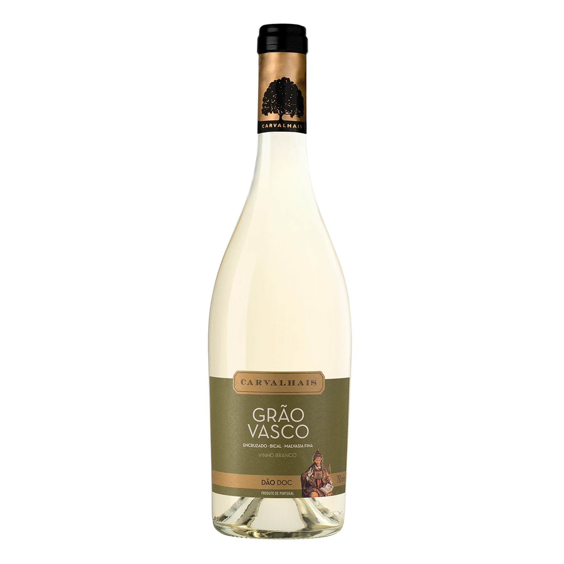 Vinho Branco Grão Vasco Carvalhais Garrafa 750ml