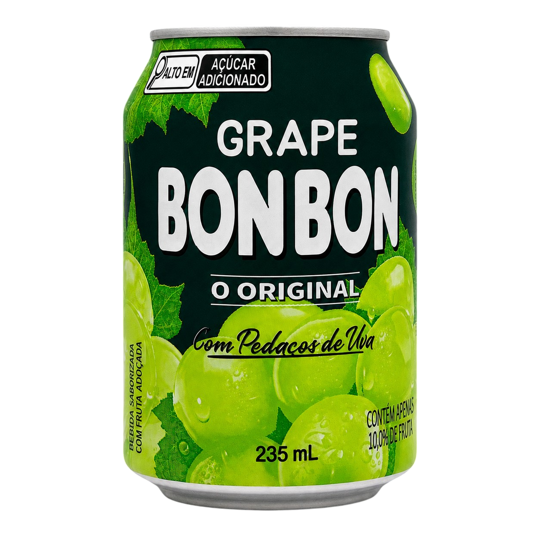 Bebida de Uva Verde BonBon Lata 235ml