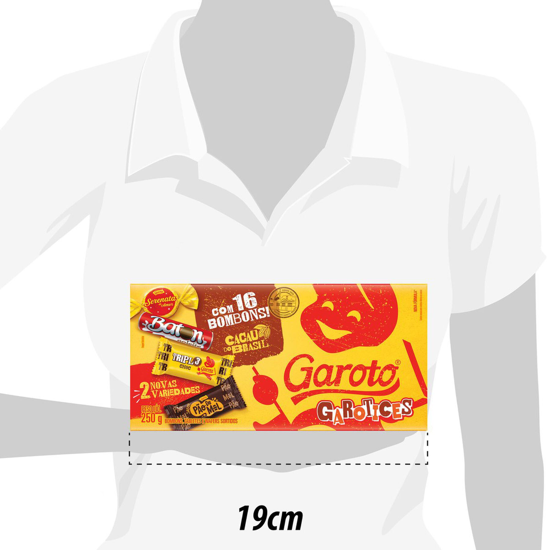Bombom Garoto Sortido Caixa 250g