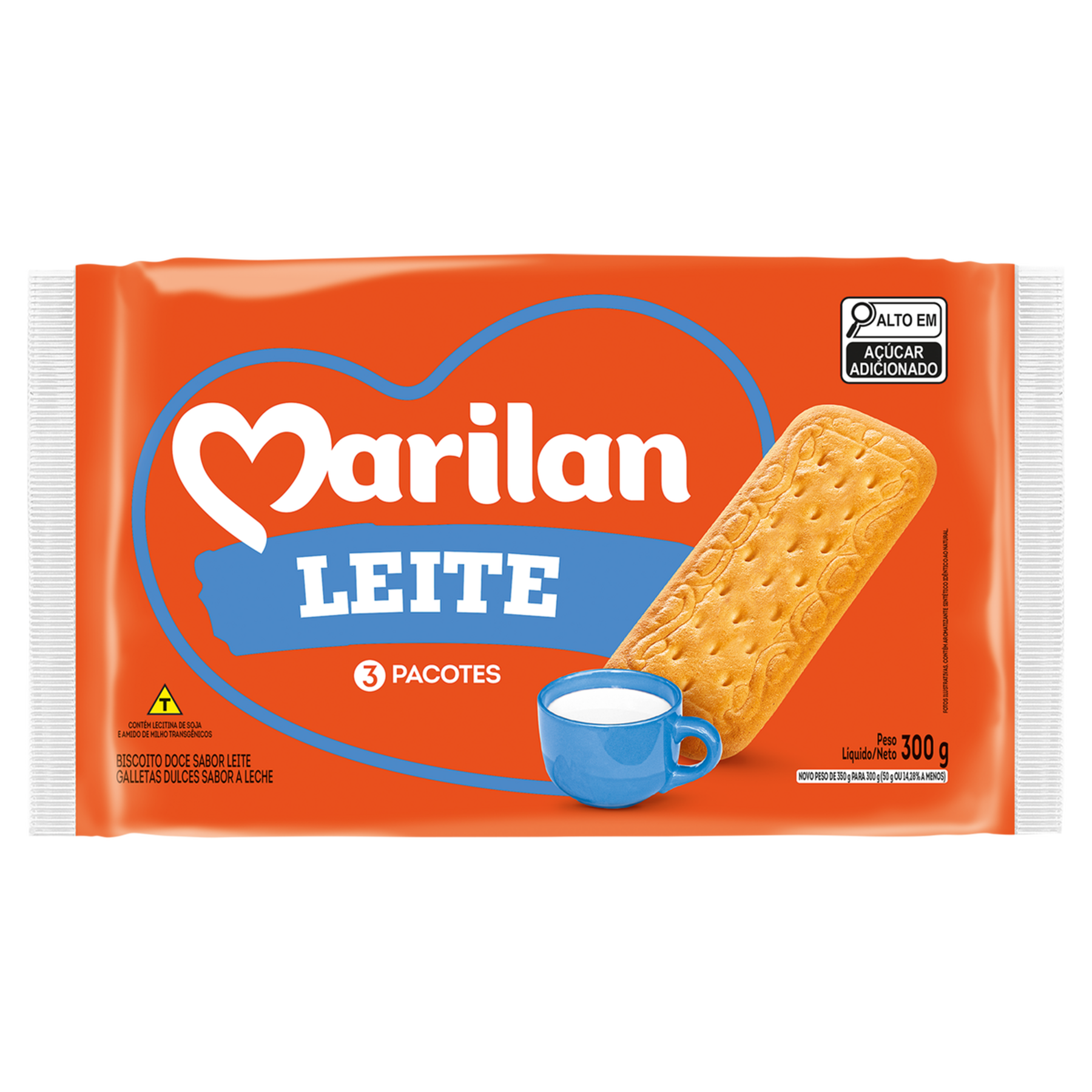Biscoito Leite Marilan Pacote 300g