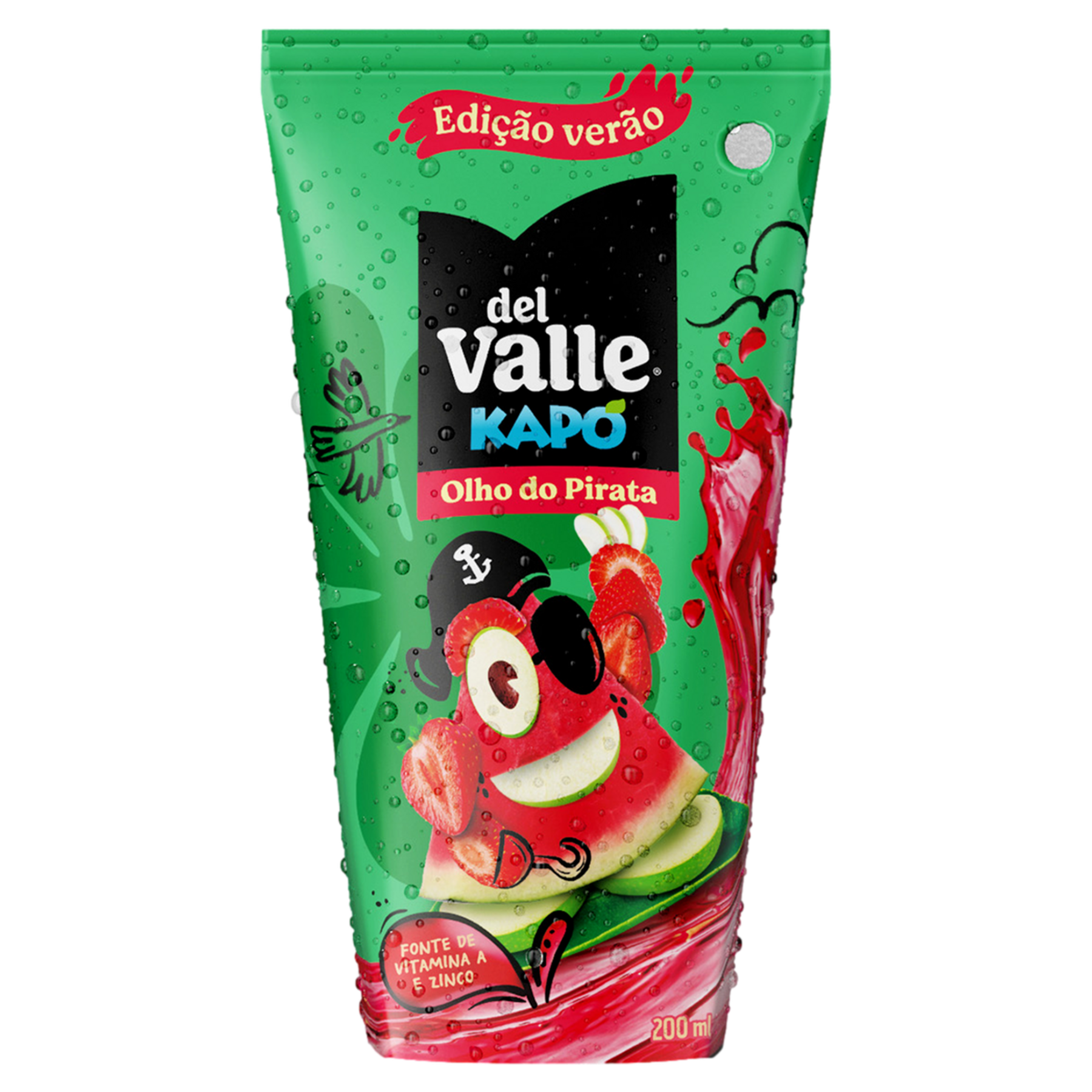 Suco de Melancia Kapo Del Valle Caixa 200ml