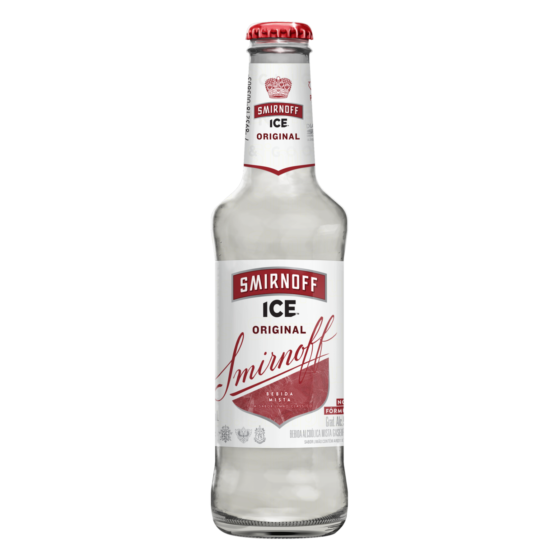 Bebida Mista Alcoólica Gaseificada Limão Clássico Smirnoff Ice Garrafa 275ml