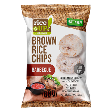 Chips de Arroz Barbecue Rice Up! Pacote 60g