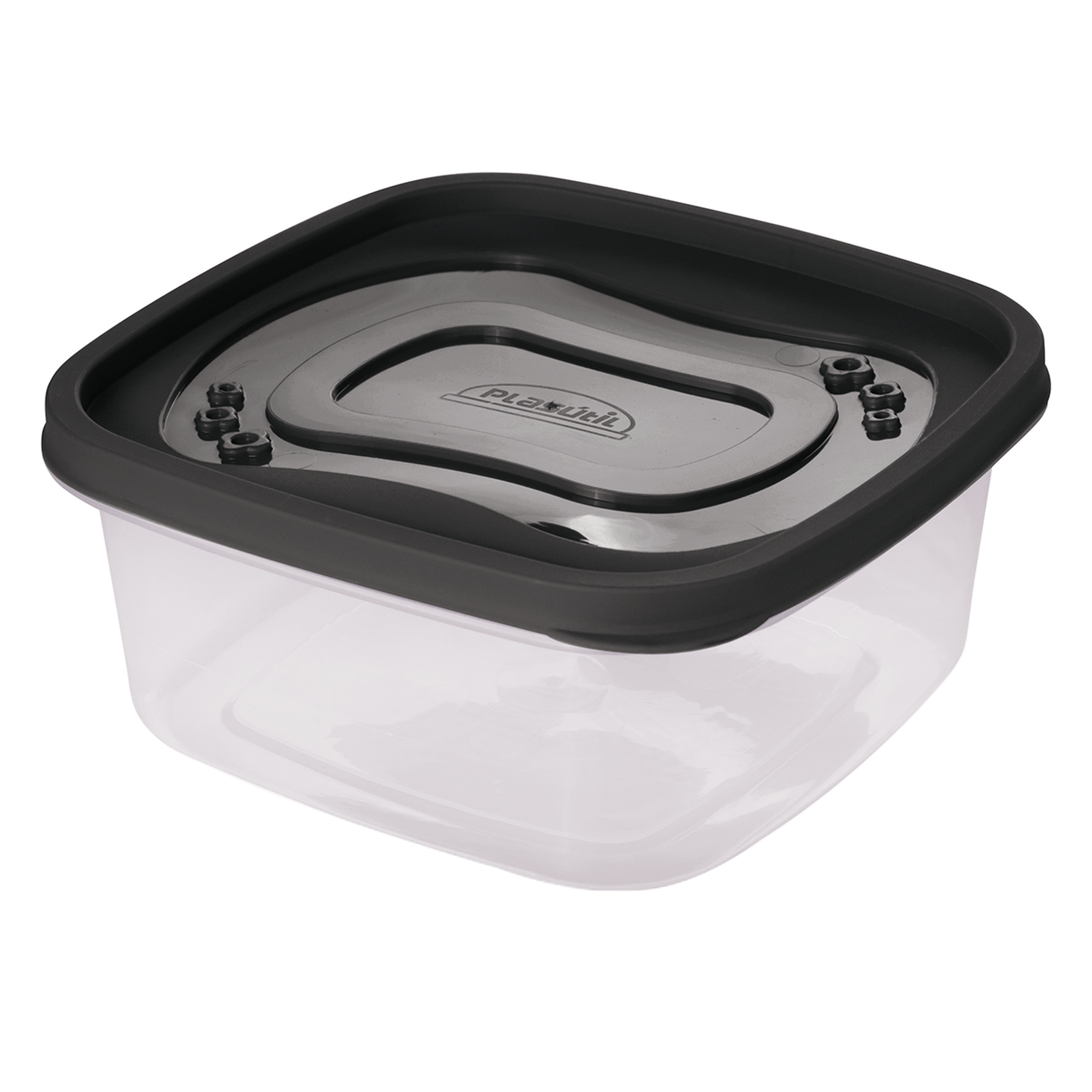 Pote Clic Quadrado Plasútil 580ml