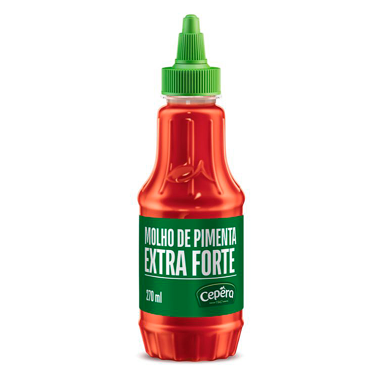 Molho de Pimenta-Vermelha Extraforte Sabores Cep&ecirc;ra Squeeze 270ml