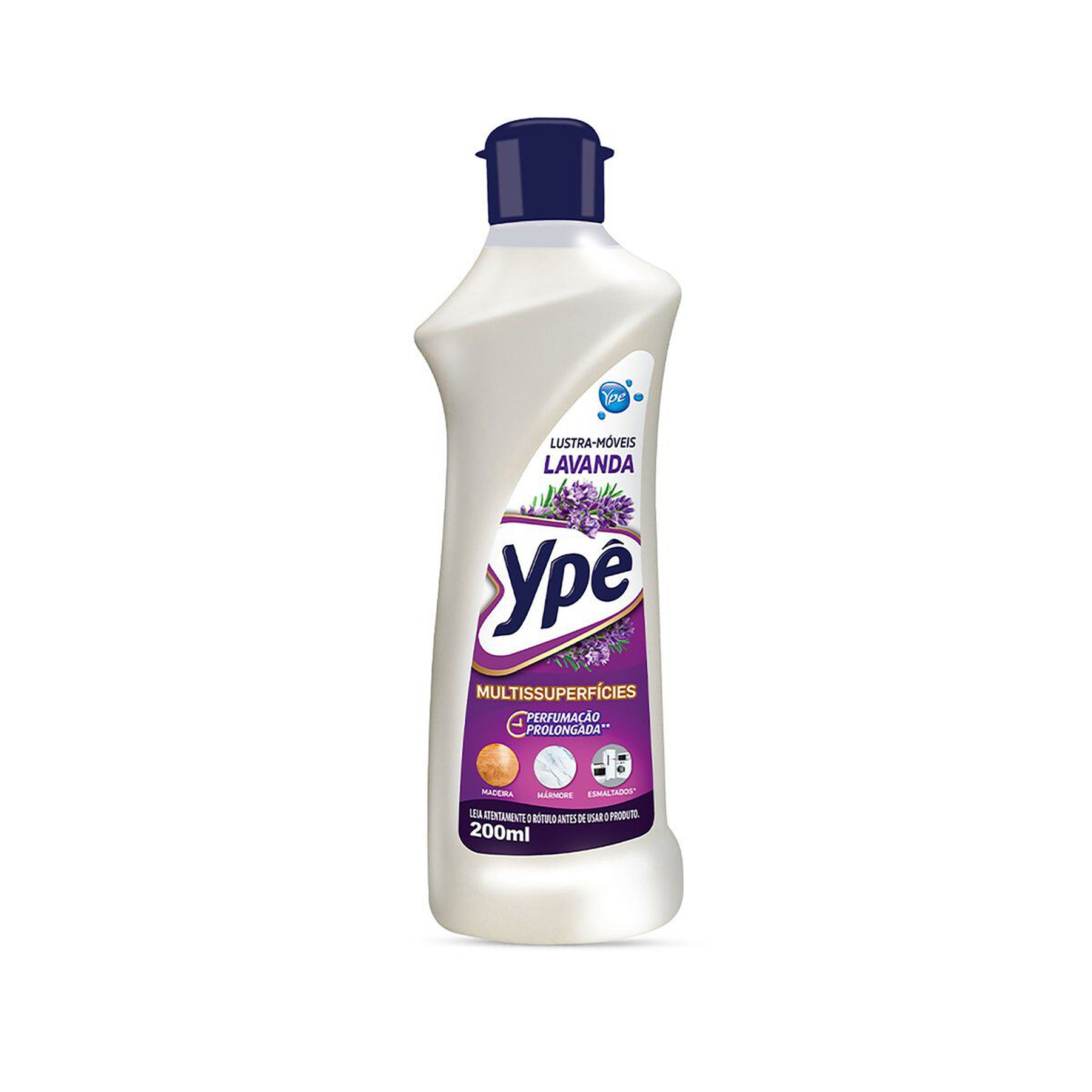 Lustra-M&oacute;veis Multissuperf&iacute;cies Lavanda Yp&ecirc; Squeeze 200ml