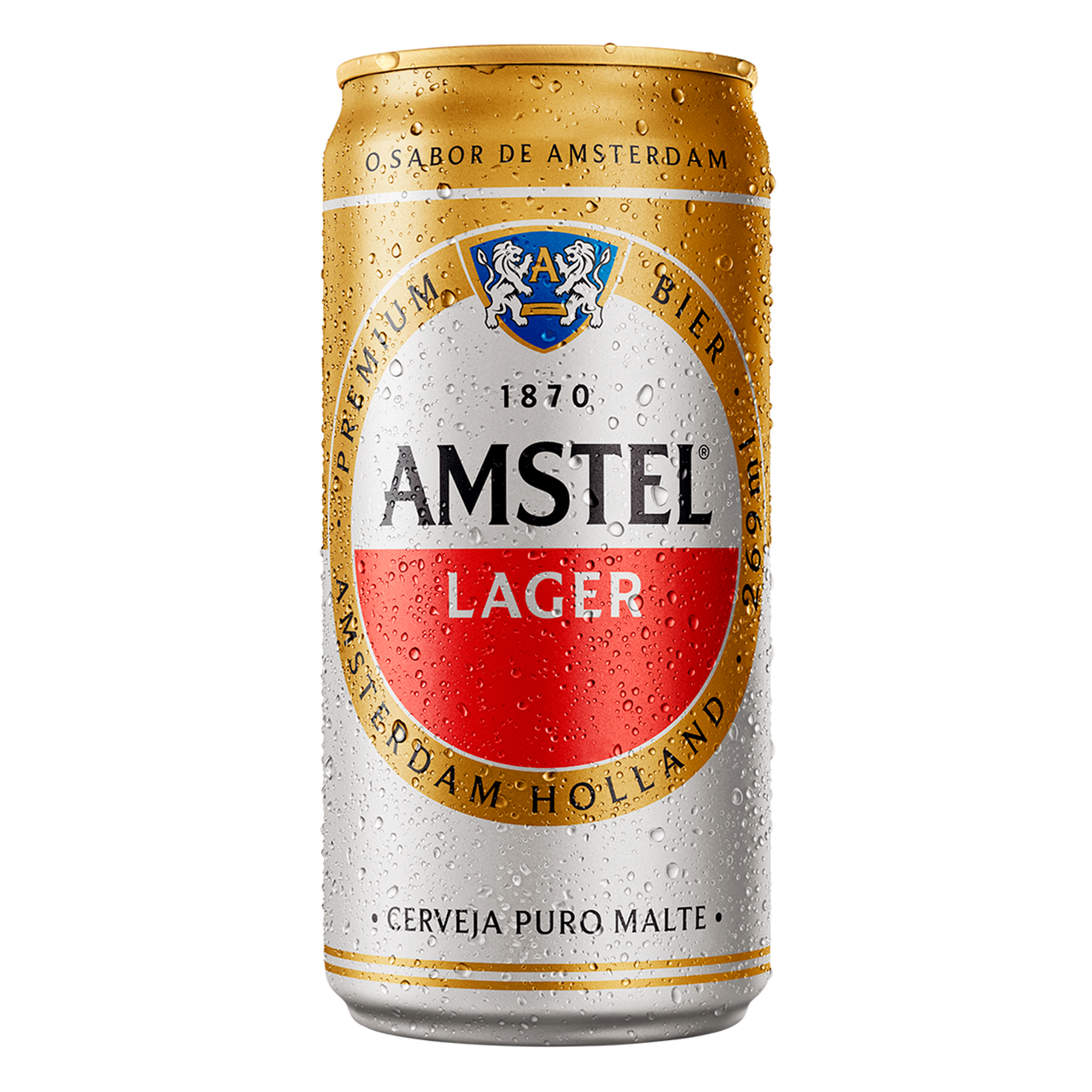 Cerveja Lager Amstel Lata 269ml