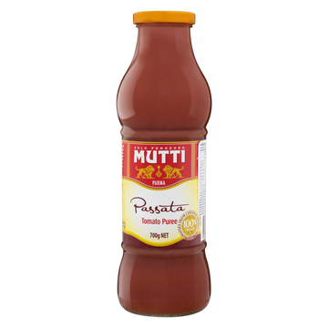 Passata Purê de Tomate Mutti Vidro 700g