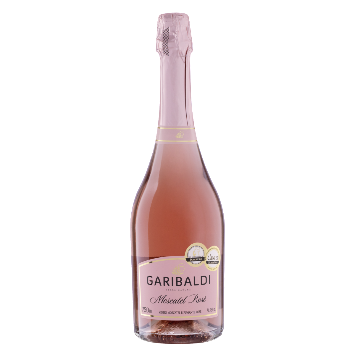 Espumante Ros&eacute; Moscatel Garibaldi Garrafa 750ml