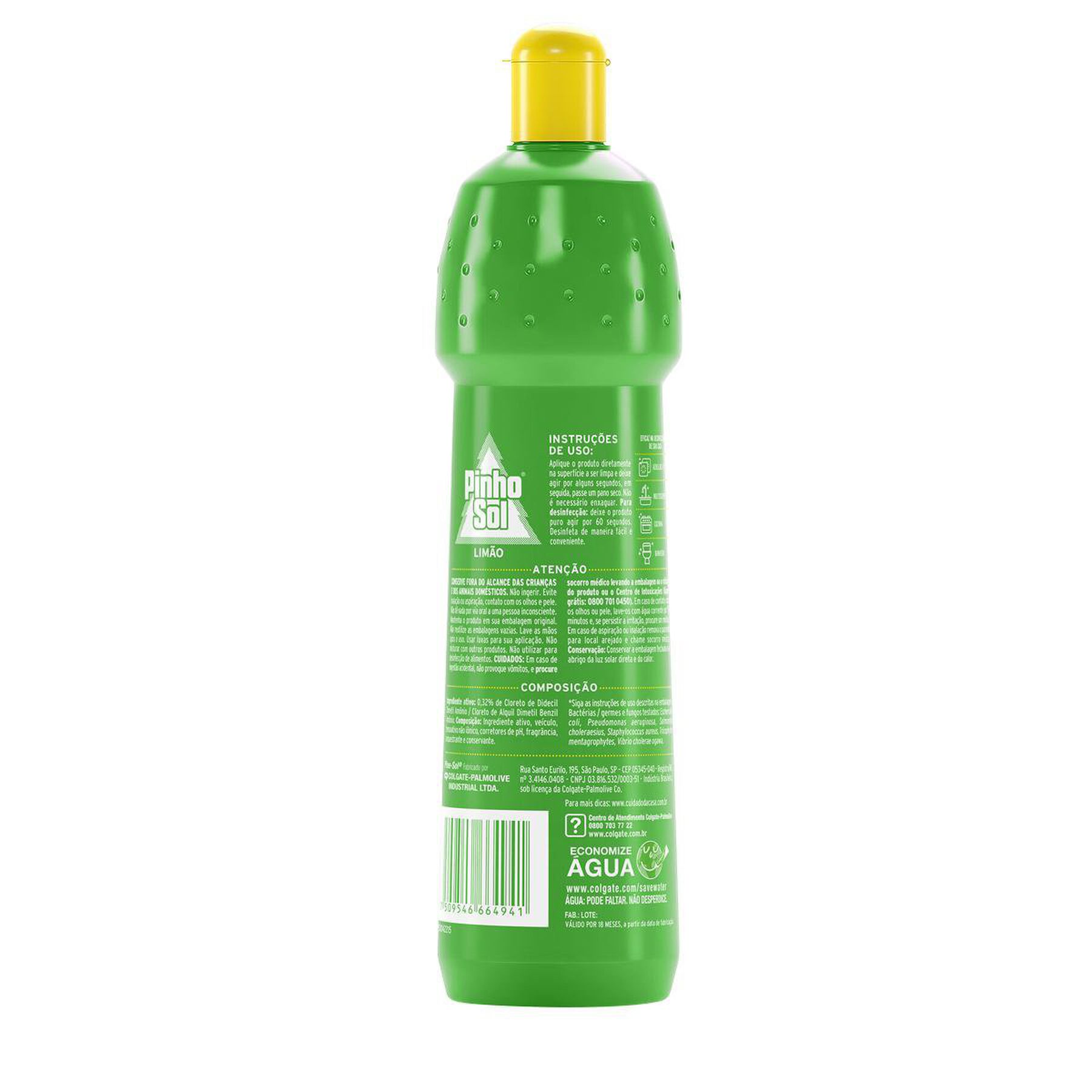Desinfetante Uso Geral Limão Pinho Sol 500ml