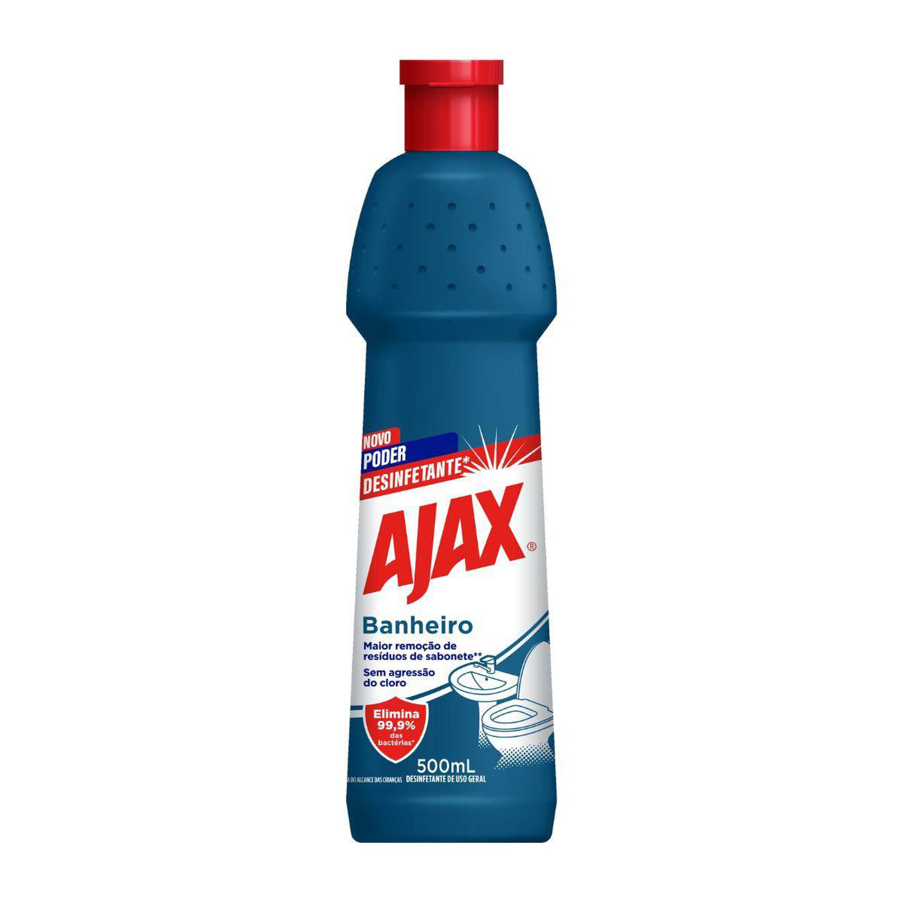 Desinfetante Banheiro Ajax Squeeze 500ml