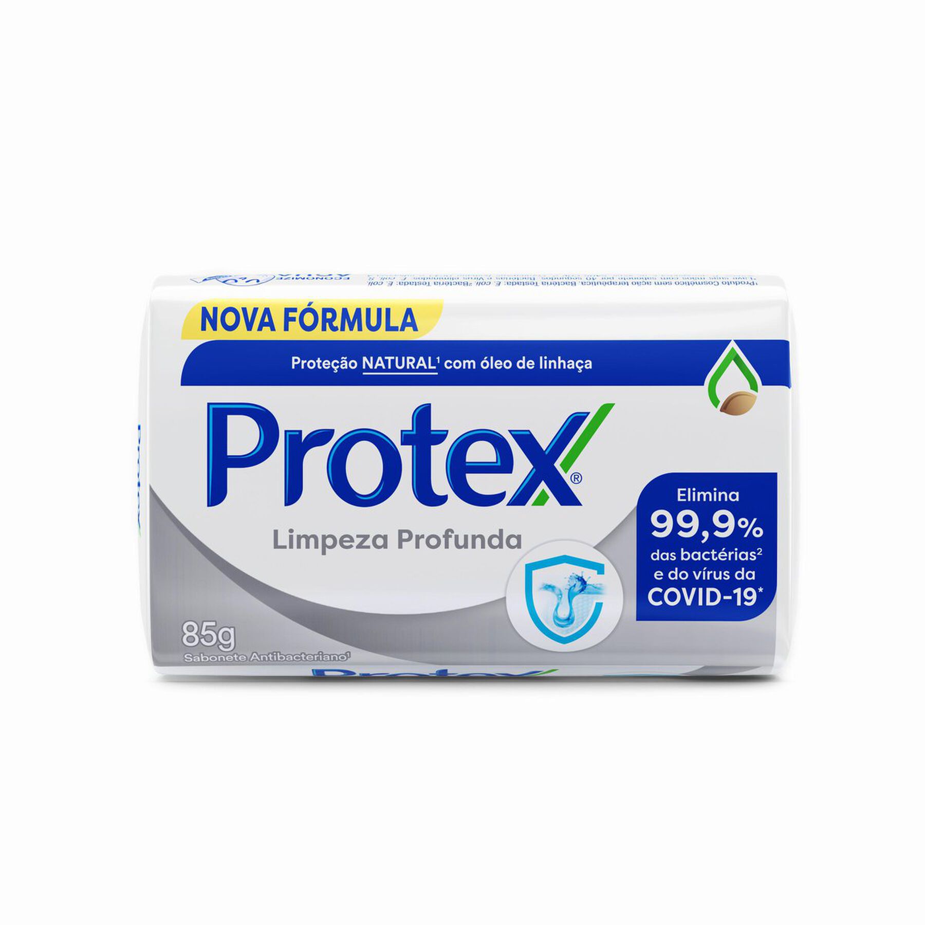 Sabonete em Barra Antibacteriano Original Protex Limpeza Profunda Cartucho 85g&nbsp;