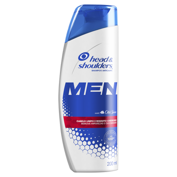 Shampoo Anticaspa Men Head e Shoulders Frasco 200ml
