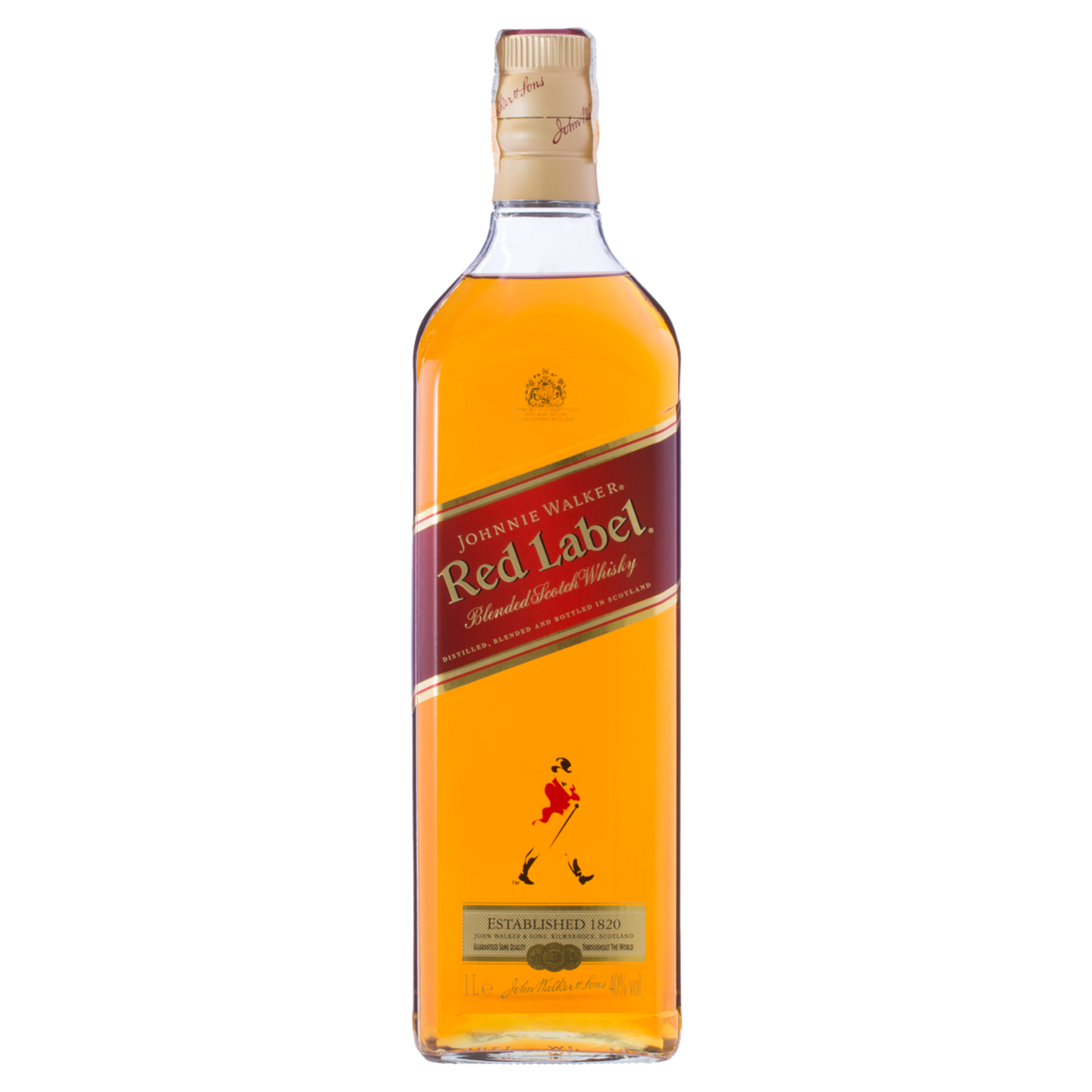 Whisky Red Label Johnnie Walker Garrafa 1l 