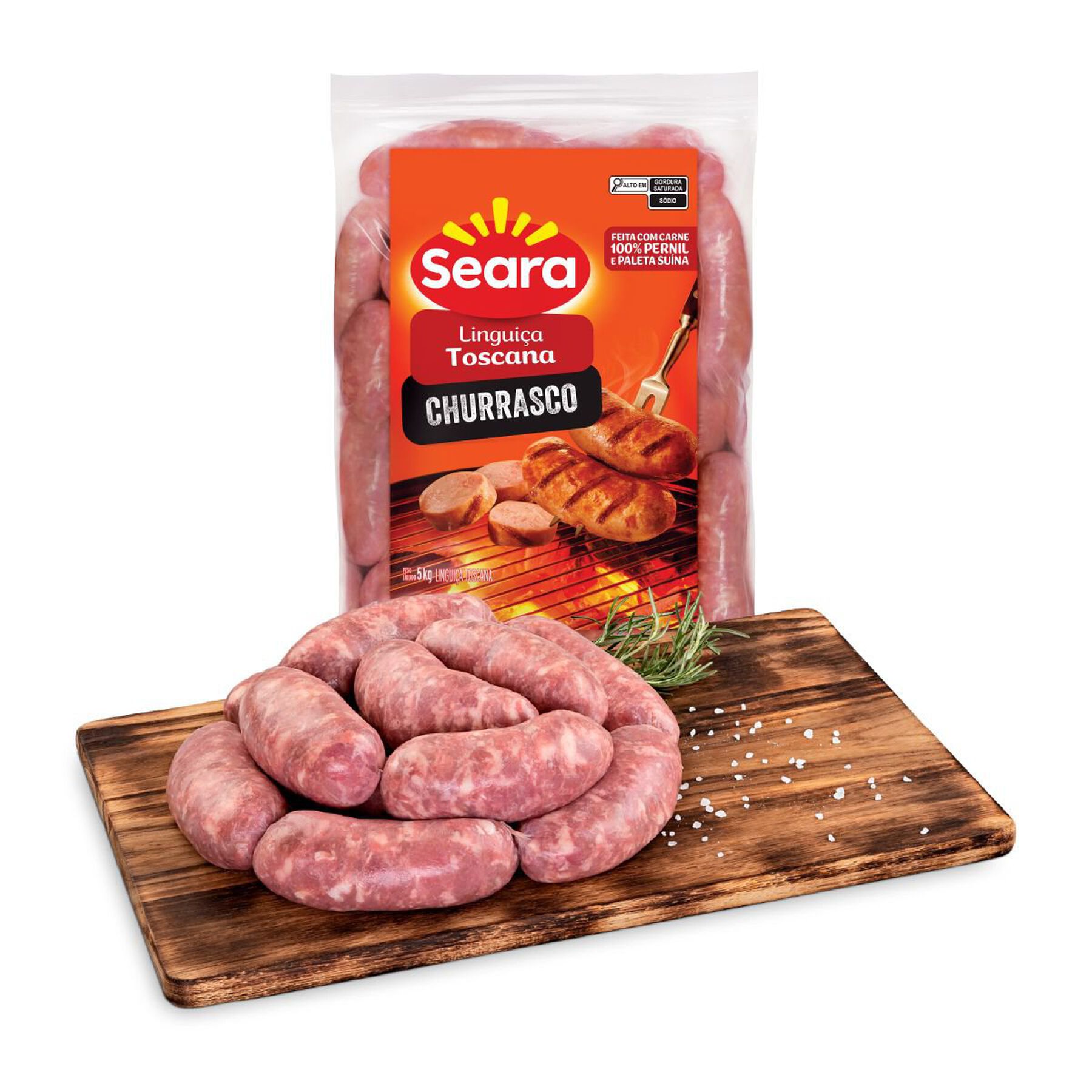 Linguiça Toscana Churrasco Seara aprox. 840g
