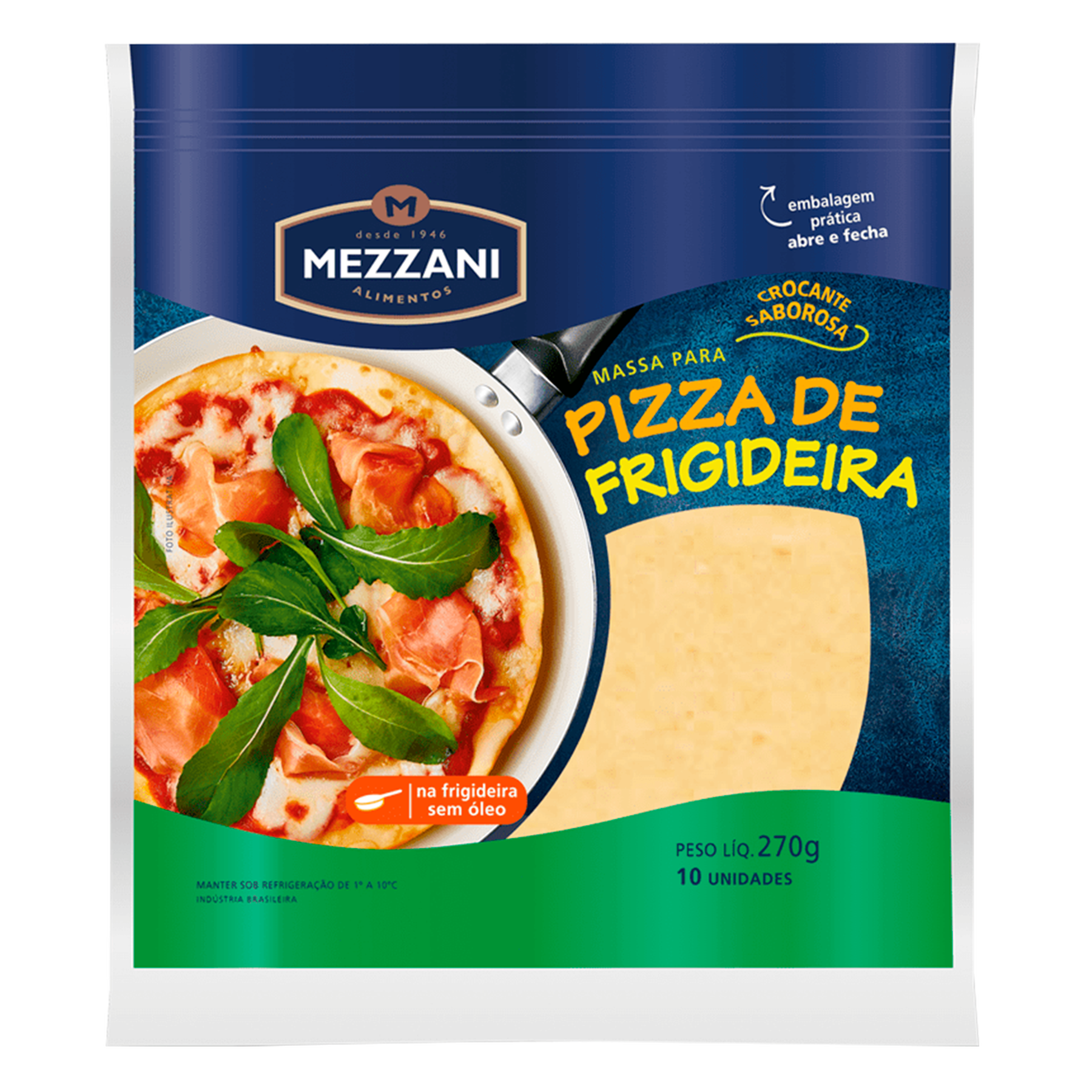Pizza Frigideira Mezzani 270g