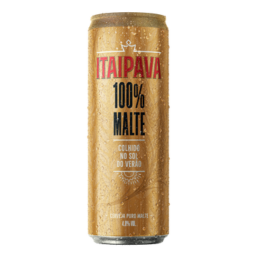 Cerveja Puro Malte 100% Itaipava Lata 350ml