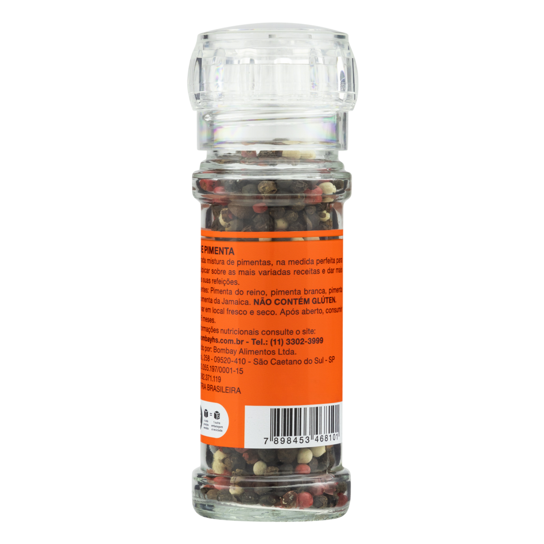 Moedor Mix de Pimenta Bombay 50g
