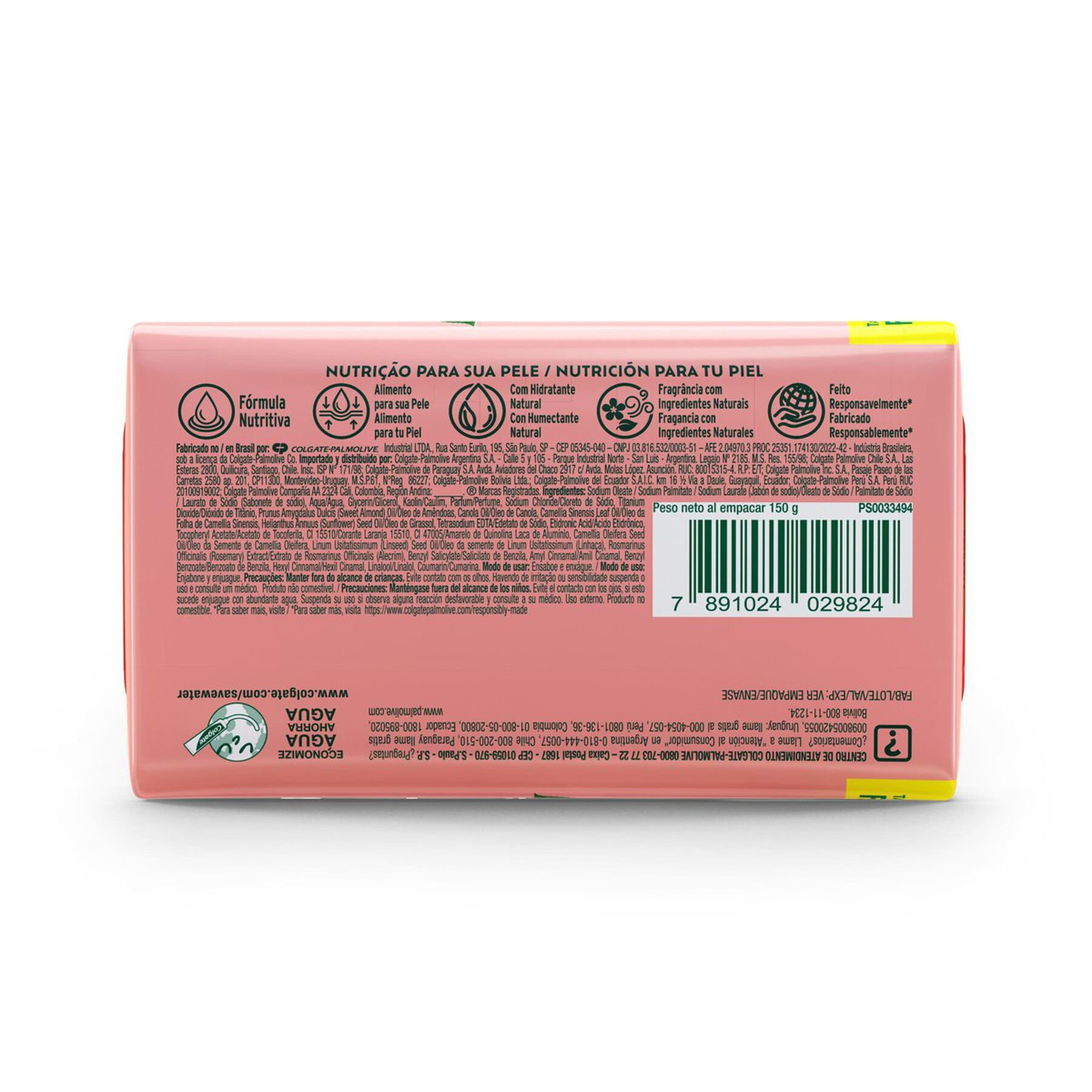 Sabonete em Barra Óleo Nutritivo Palmolive Naturals Cartucho 150g