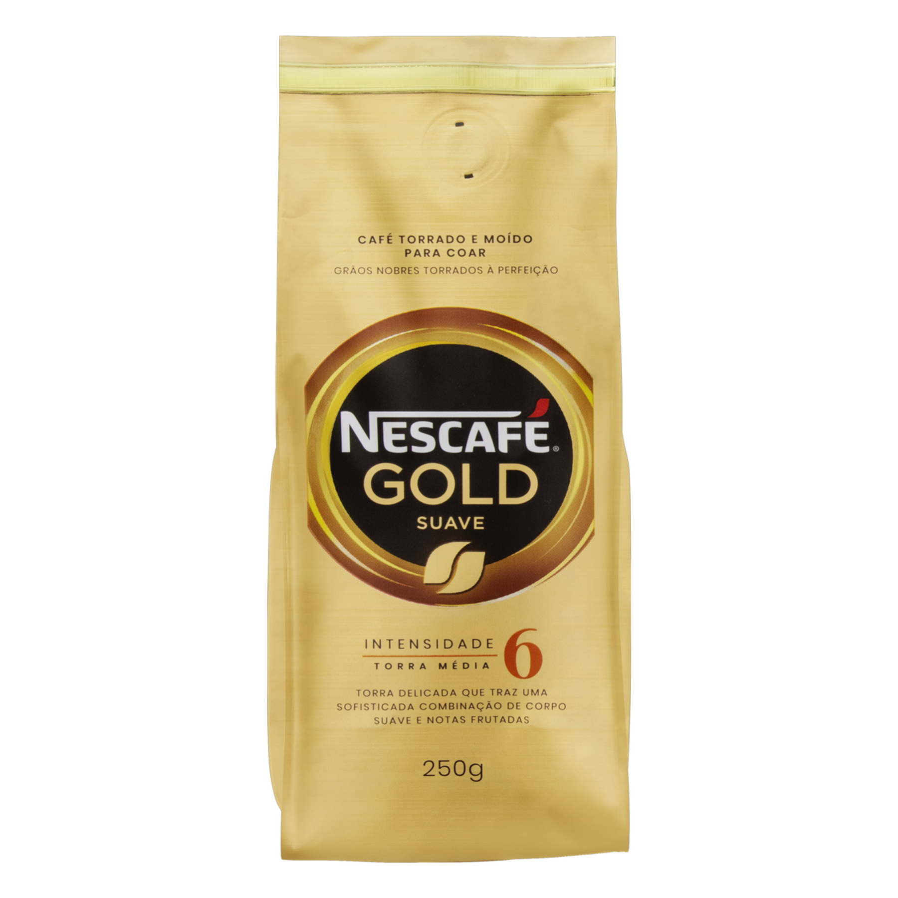 Café Torrado e Moído Suave Nescafé Gold Pacote 250g