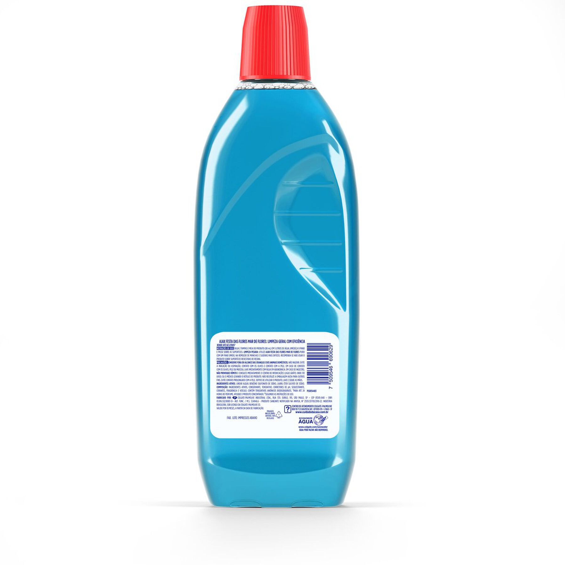 Limpador Perfumado Festa das Flores Mar de Flores Ajax Frasco 1l