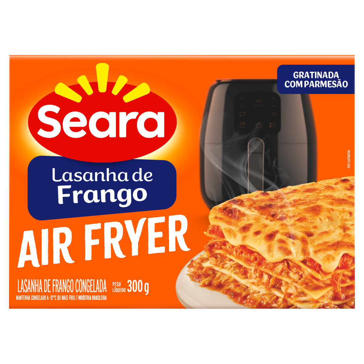 Lasanha de Frango Air Fryer Seara Caixa 300g